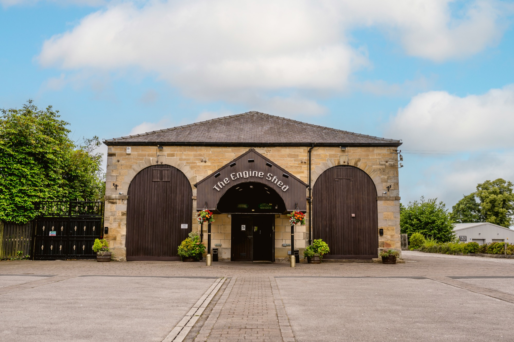 The Grade II listed Engine Shed building