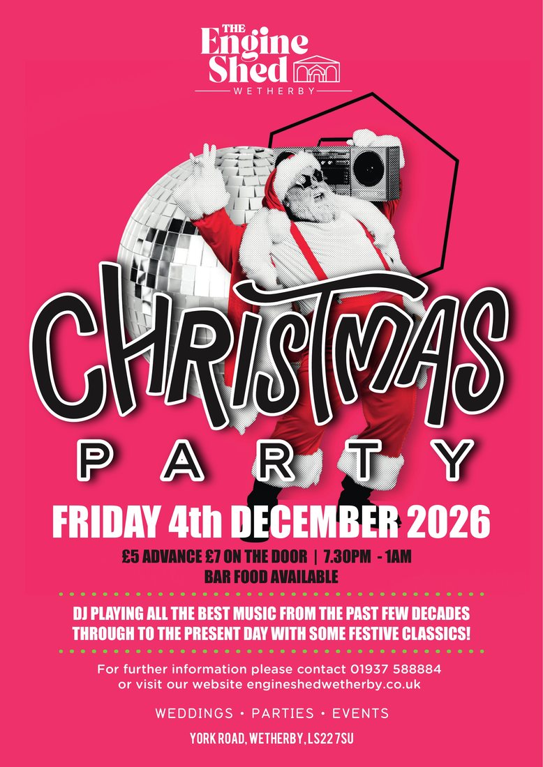Christmas Party poster, 4 December 2026