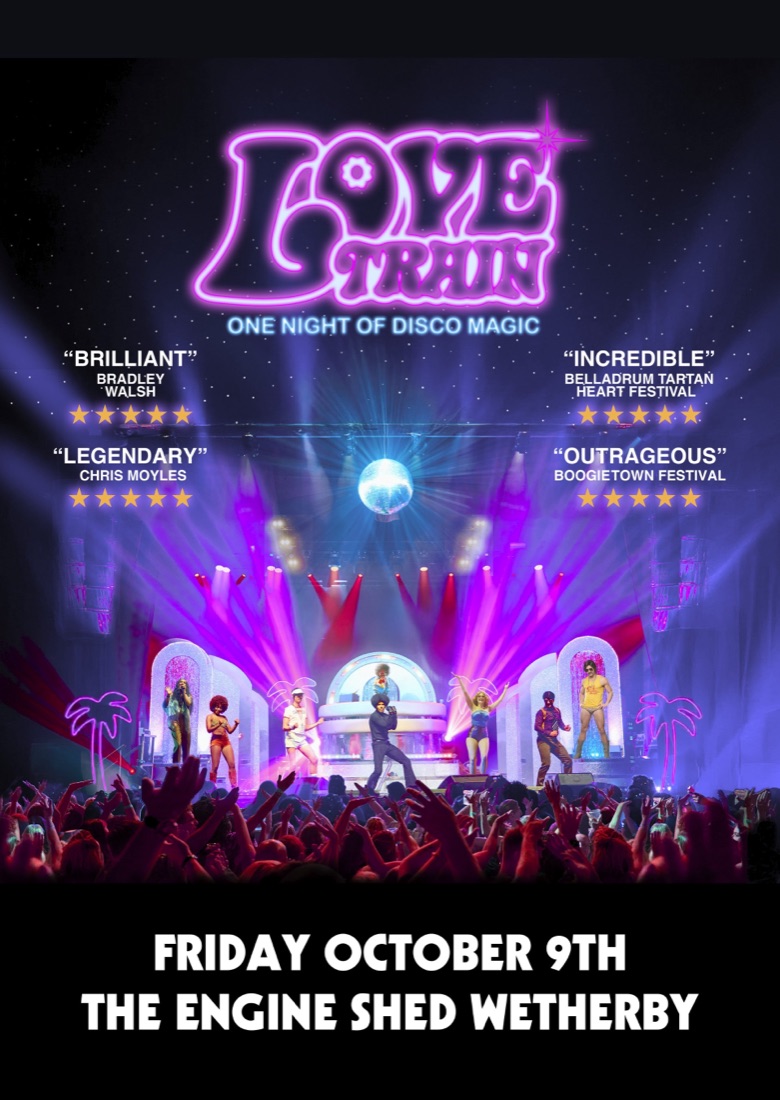 Love Train disco night poster, Friday 9 October